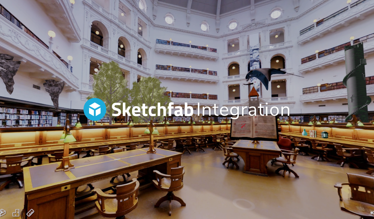Sketchfab integration