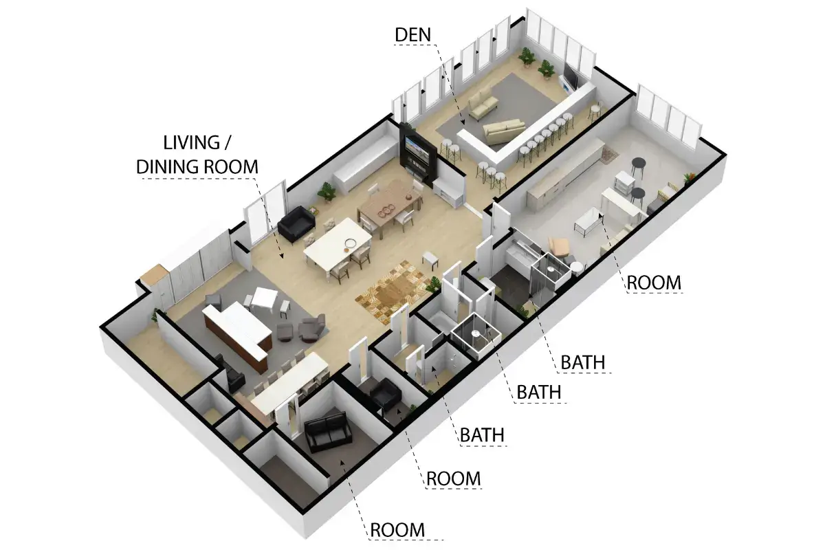 3D Floor Plans