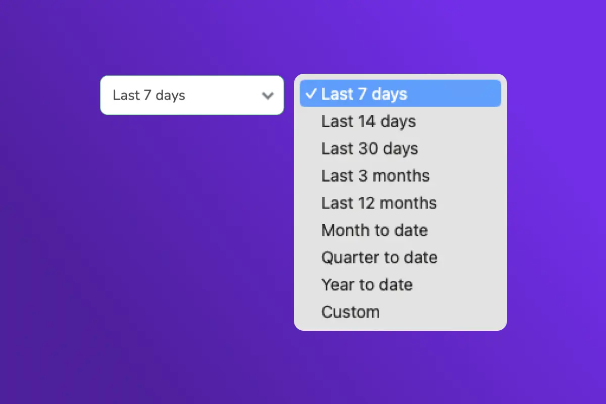 Analytics report scheduling