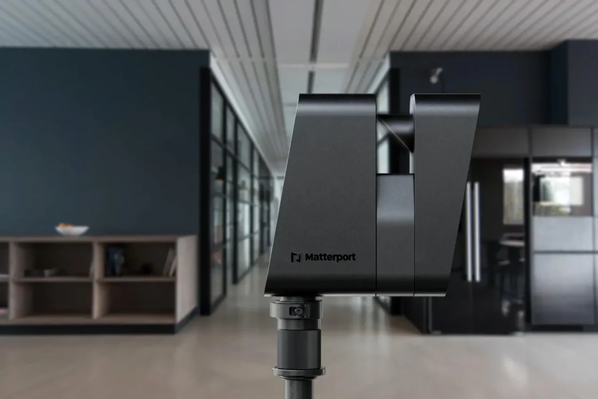 Matterport Pro3 LiDAR Camera stand right view